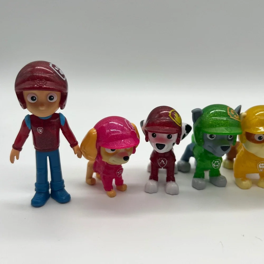 PAW Patrol Rescue Wheels Ryder and Pups Action Figure Lot 8 Pieces